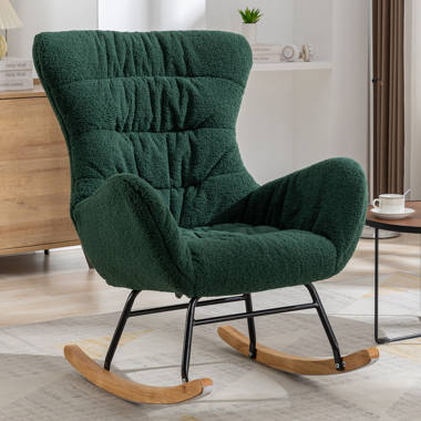 Wayfair green rocking discount chair